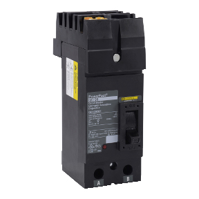 Schneider Electric Molded Case Circuit Breaker; 2-Pole; 225A; 240VAC; 25kA @ 240VAC; I-Line; UL 489
